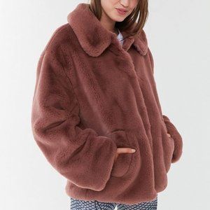 UrbanOutfitters faux fur jacket